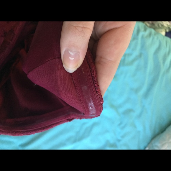 HOCO SALE MUST GO fuchsia homecoming dress - Picture 6 of 7